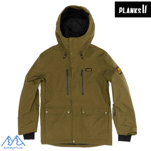 �v�����N�X �O�b�h�^�C���X �C���V�����[�e�b�h�W���P�b�g �A�[�~�[�O���[�� PLANKS GOOD TIMES INSULATED JACKET MO-GTJ105