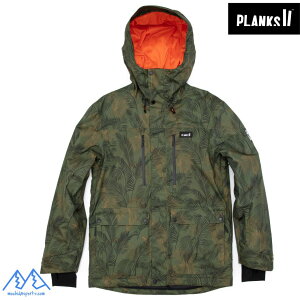 vNX Obh^CX CV[ebhWPbg WO PLANKS GOOD TIMES INSULATED JACKET JUNGLE PALM MO-GTJ103