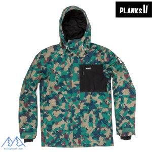 �v�����N�X �t�B�[���O�b�h �C���V�����[�e�b�h�W���P�b�g �J�� PLANKS FEEL GOOD INSULATED JACKET T AUTUMN CAMO MO-FGJ105