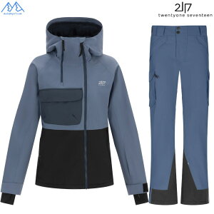 2117 of sweden fB[X XL[EGA _XeB[u[ LIGHT PADDED SKIWEAR KRASSE WOMEN DUSTY BLUE 7615926-145 7625926-145