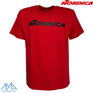 �m���f�B�J �X�g�����O �R�b�g��T�V���c ���b�h NORDICA T-SHIRT 25NSS1030RED