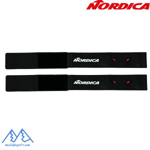�m���f�B�J �h�[�x���}�� �X�L�[�X�g���b�v �X�L�[�o���h �u���b�N NORDICA DOBERMANN VELCRO STRAP SKI BAND 2�{�g