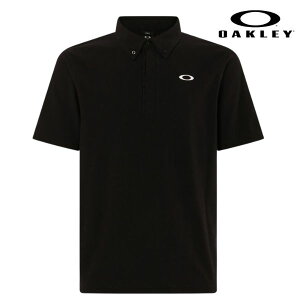 �I�[�N���[ �e�b�N�R�[���h �|���V���c �u���b�N OAKLEY Enhance Tech Cold Sucker SS Polo 1.0 Blackout FOA405150-02E