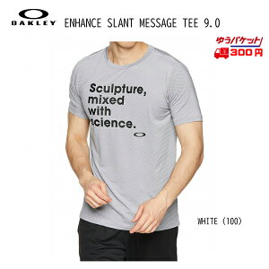 I[N[ TVc OAKLEY ENHANCE SLANT MESSAGE TEE 9.0 [457852JP-100]