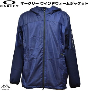 �I�[�N���[ �E�C���h�u���[�J�[ �E�B���h �E�H�[�� �W���P�b�g �l�C�r�[ OAKLEY Enhance Wind Warm JKT BB 1.7 Fathom FOA402897-6AC