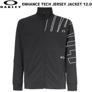 �I�[�N���[ �W���[�W �g���[�j���O �W���P�b�g �u���b�N OAKLEY ENHANCE TECH JERSEY JACKET 12.0 BLACKOUT FOA403536-02E