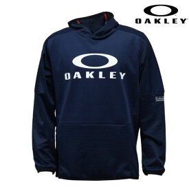 オークリー 防風 フリース フーディ パーカー スウェット ネイビー OAKLEY STRIKING WB FLEECE LS HOODY 2.0 FATHOM FOA404174-6AC