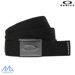 �I�[�N���[ �x���g �u���b�N OAKLEY ELLIPSE WEB BELT blackout 96185 02E