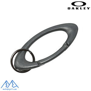 �I�[�N���[ �A�C�R�� �J���r�i �W���N �_�[�N���^���O���[ OAKLEY ESSENTIAL ICON CARABINER ZINC FOS900696 20C