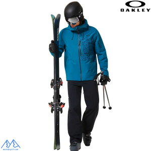 オークリー スノーウエア スキーウェア グリーンブルー ブラック OAKLEY Canopy Insulated Jacket Pant new balsam blackout FOA407383-6NB FOA407388-02E
