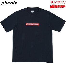 フェニックス NO SKI NO LIFE Tシャツ ネイビー Phenix T-shirts PL912TS04NO SKI NO LIFE S/S(半袖Tシャツ) NV [PL912TS04-NV]