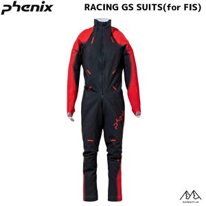 tFjbNX GSs[X FISΉ [VOX[c XXLTCY ubN bh PHENIX RACING GS SUITS for FIS RED ESM22GS00-RED