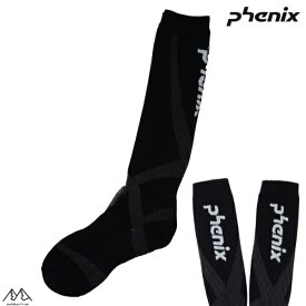 フェニックス スキーソックス ダイレクトフィット ブラック PHENIX DIRECT FIT SKI SOCKS BLACK PSM22SO15-BK