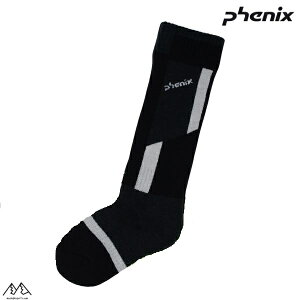 tFjbNX LbY WjA XL[\bNX ubN 14-19cm PHENIX Jr Socks ESB22S010-BK