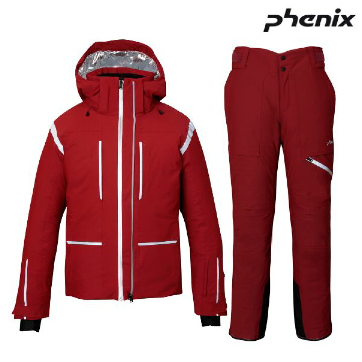 楽天市場】フェニックス スキーウエア ディープレッド XSサイズ PHENIX 