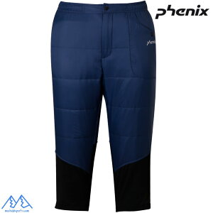 フェニックス 中綿入 インシュレーション ミドルパンツ ネイビー Phenix 3/4 Middle Pants ESM24IB10 NV