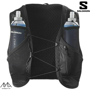 �T������ �n�C�h���[�V���� �x�X�g �o�b�N�p�b�N �����j���O�x�X�g �t���X�N�t �u���b�N SALOMON ACTIVE SKIN 8SET LC2177800