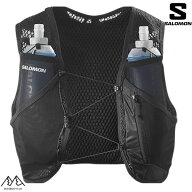 サロモン ハイドレーション ベスト バックパック ランニングベスト フラスク付 SALOMON ACTIVE SKIN 4SET…