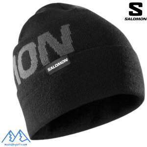 �T������ �G���~�^�[�W�� �r�[�j�[ �u���b�N SALOMON HERMITAGE BEANIE DEEP BLACK LC2152900