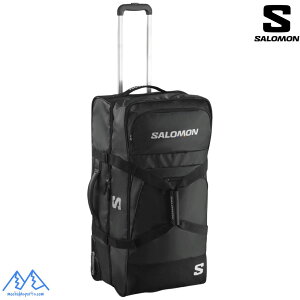 T LX^[obO L[obO ubN 100L SALOMON RACE TRIP CONTAINER BLACK LC2156800
