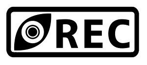 S. 17 ドライブレコーダーステッカー(目) Mサイズ カッティングステッカー 選べる12色/転写シート貼付済 文字ステッカー/シール/フィルム/ドレスアップ/カスタマイズ/ドリ車/ドラレコ/