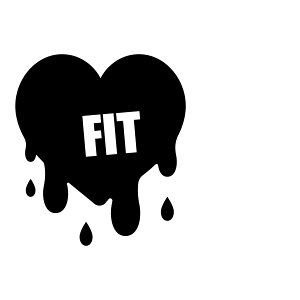 S. 799 溶けるハート型ステッカー【フィット】 ホンダ 本田技研工業 FIT カッティングステッカー ドレスアップ カスタマイズ サーキット デカール エンブレム カスタム アクセサリー ブ