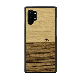 Man＆Wood Galaxy Note 10+ケース 天然木ケース Terra 世界中のいろいろな木の素材から作られたナチュラルでおしゃれなケース I18367GN10P