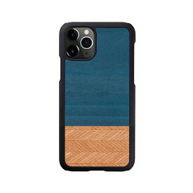 国内正規品 Man & Wood iPhone 12 mini（5.4インチ）天然木ケース Denim 木の素材から作られたナチュラルでおしゃれなケース I19243i12