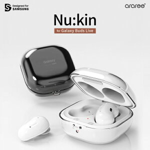 �������K�i araree Galaxy Buds Live �n�[�h�N���A�P�[�X Nu:kin �T���X�������F�� Designed for SAMSUNG AR20238GBL