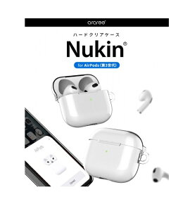 Ki araree AirPods 3 NA Case for AirPods i3jNu:kin ՌɋA悲ꂪtɂ|J[{l[gf AR22181AP3
