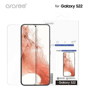 Ki araree A[ Galaxy S22 SCG13 SC-51C tیKXtB iD CORE wFƍx^b`̂߂ɊJꂽv~AKXtB AR22440S22