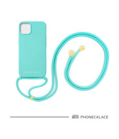 国内正規品 PHONECKLACE フォンネックレス iPhone 13 Pro ロープネックストラップ付きシリコンケース ロープの長さ調節が簡単なネックストラップ付