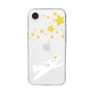 �������C�Z���X�i abbi FRIENDS iPhone 16e/17e�P�[�X �Ȃɂ����Ȃ������� �\�t�g �N���A�P�[�X