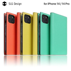 �������K�i SLG Design iPhone 14 / iPhone 14 Pro �蒠�^ Neon Full Grain Leather Case ���v�ɃL���ׂ����V�{���H�i�V���͗l�j���{����