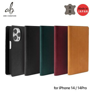 Ki ABBI SIGNATURE iPhone 14 / iPhone 14 Pro 蒠^ VINTAGE C^AU[_CA[P[X {̐El11