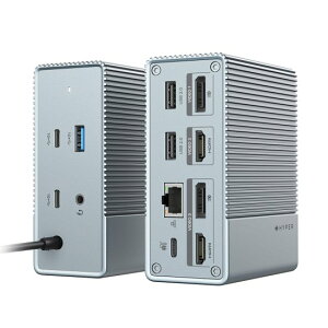 Ki Hyper nCp[ HyperDrive GEN2 12-in-1 USB-C hbLOXe[V m[gp\R Chromebook MacBookőɊp