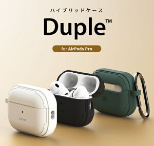 Ki araree A[ AirPods Proi2/1jDUPLE nCubhP[X for AirPods Pro Jrit CX[dΉ