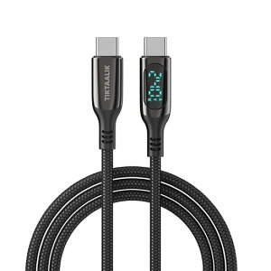 Ki TIKTAALIK vfBXvCt 240W PD USB-C to CP[u1.5m [df[^ʐM Wd Ad Vd\