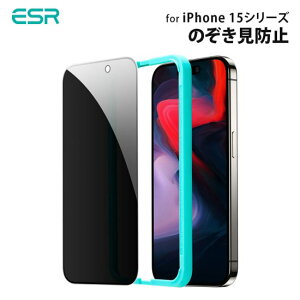 Ki ESR iphone 15 / 15 Pro / 15 Plus / 15 Pro Max ̂h~ KXtB vCoV[ی\tpKCht