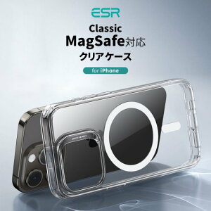 �������K�i ESR iphone 15 iphone 15 Pro MagSafe�Ή� �N���A�P�[�X Classic �ČRMIL�K�i �ϏՌ�
