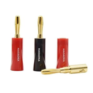 NAGAOKA �i�K�I�J �o�i�i�v���O �A���v�ƃX�s�[�J�[��ڑ�����X�s�[�J�[�P�[�u���Ɏg����[�q