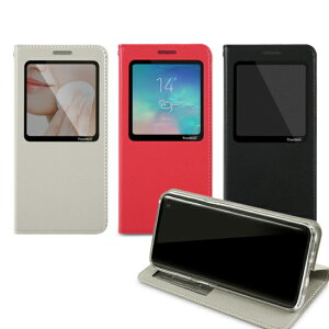 SKINPLAYER �X�L���v���C���[ Galaxy S10+ 6.4�C���`�P�[�X Trenther view �ʒm�̗L�����m�F�ł��鑋�t���̎蒠�^�P�[�X SKP16366S10P SKP16367S10P