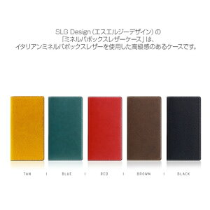 SLG Design iPhone 11 Pro Max 6.5�C���` �蒠�^ Minerva Box Leather �C�^���A���~�l���o�{�b�N�X���U�[���g�p�����������̂���P�[�X SD17948i65R SD17949i65R