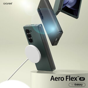 Ki araree A[ Galaxy Z Fold6P[X MagSafeΉ Aero Flex M S qW܂ŕی삷X}[gȃP[X