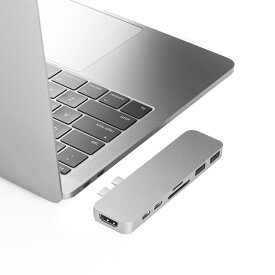 国内正規品 HYPER++ MacBook Pro 13"/15" 対応 Hyper Drive 7in2 DUO USB-C Hub for MacBook Pro 4K HDMI対応 7in2USB-Cハブ HP15580