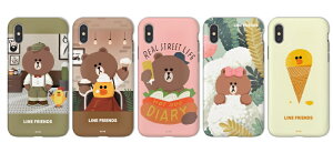 LINE FRIENDSiCtYjyiPhone X/XS 5.8C`z L[gLINE FRIENDS TPUƃ|J[{l[g̓d\wʃP[X KCL-DBS001 KCL-DBH001