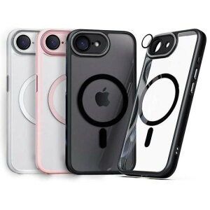 Ki miak ~AbN iPhone 16eP[X YK[ȟ^MagSafeΉ NAP[X ̂郁^fރJt[ƃ{^Jo[