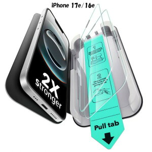 4����{���� �������K�i ESR iPhone 17e/16e UltraFit �t���ی십���K���X�t�B���� �ČRMIL�K�i�̕ی� �\��t���ȒP�ȃL�b�g�t�� ES28418i17E