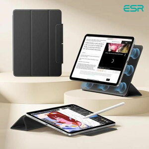 �������K�i ESR REBOUND �}�O�l�b�g�z���� Smart Folio�P�[�X for iPadPro13 / 12.9�C���` Air 13�C���` �����^�E�y�ʃ}�O�l�b�g���P�[�X �I�[�g�X���[�v