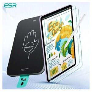 �������K�i ESR UltraFit �y�[�p�[�e�N�X�`���[�t���ی�t�B���� 2������ for iPad Air 13�C���` ��p�g���C���g���ăY�����ɊȒP�ɓ\��t��